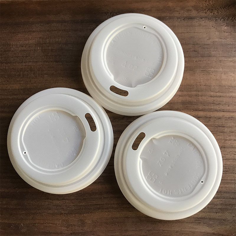62mm Compostable CPLA Coffee Cup Lid