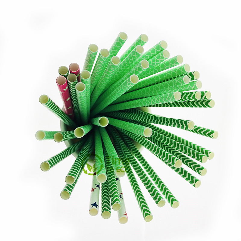 Custom paper straws