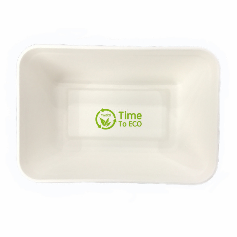 650 ml rectangle bagasse bowl