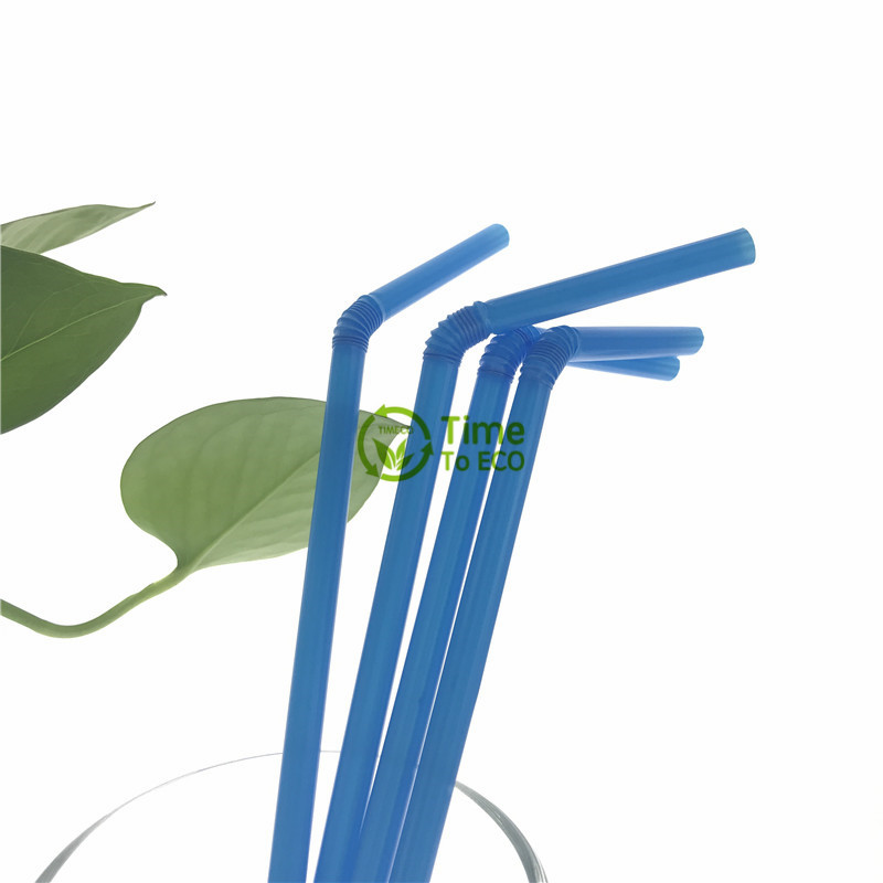 Biodegradable flexible pla drinking straw