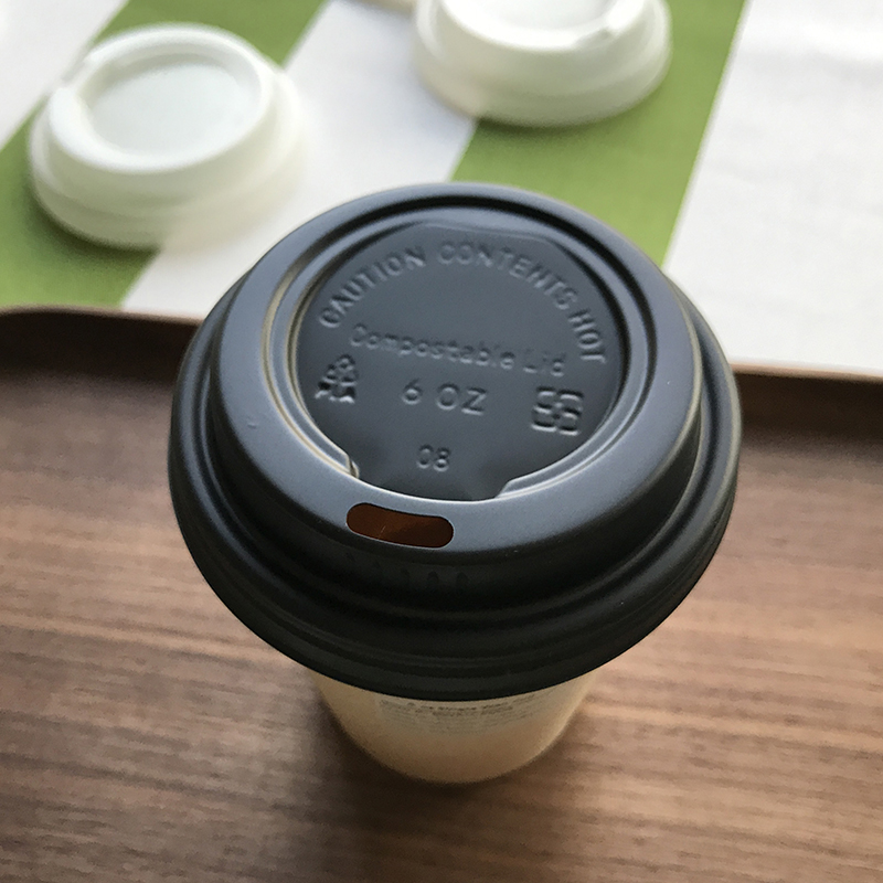 73mm Compostable CPLA Coffee Cup Lid