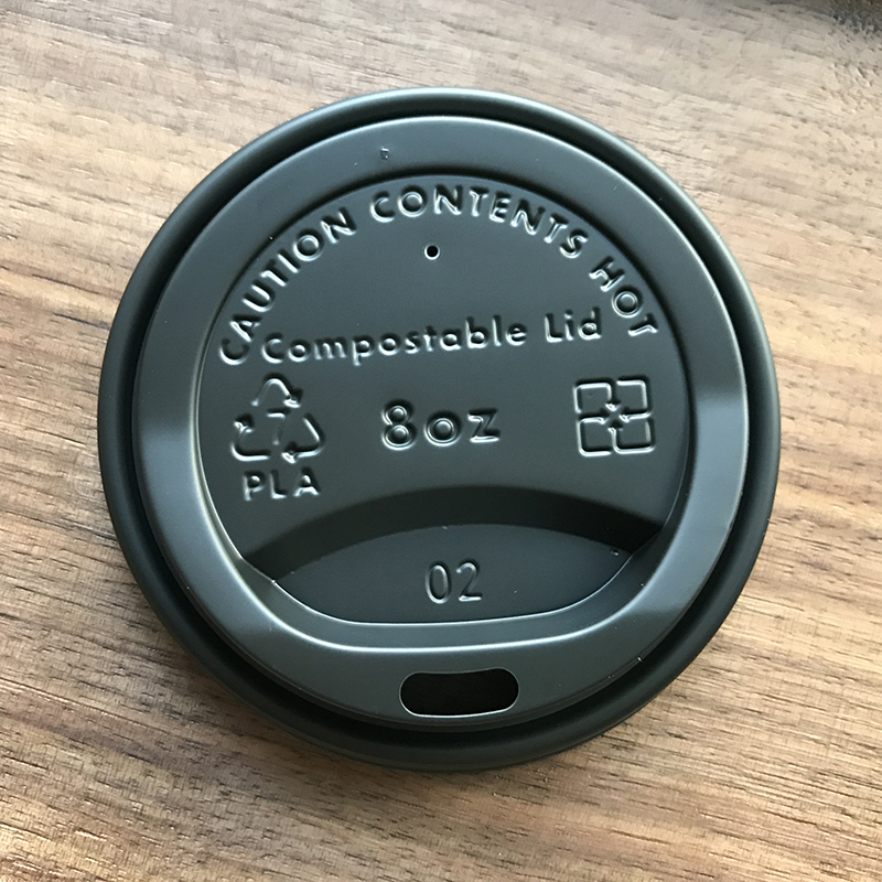 80mm Compostable CPLA Coffee Cup Lid