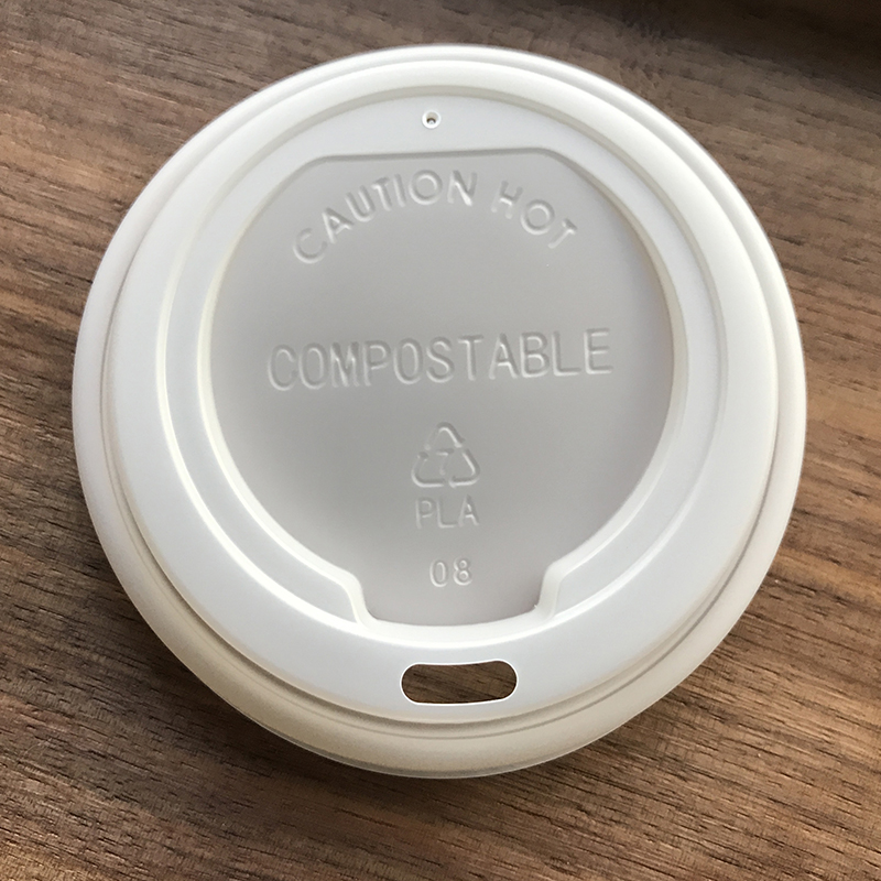 85mm Compostable CPLA Coffee Cup Lid