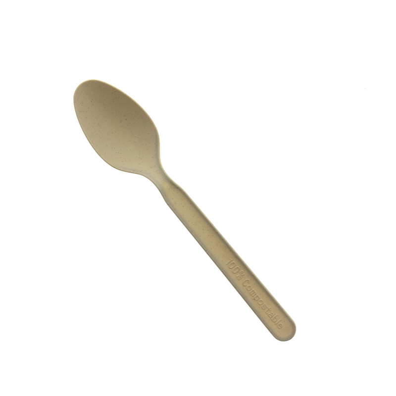Natural color Eco-friendly biodegradable CPLA spoon