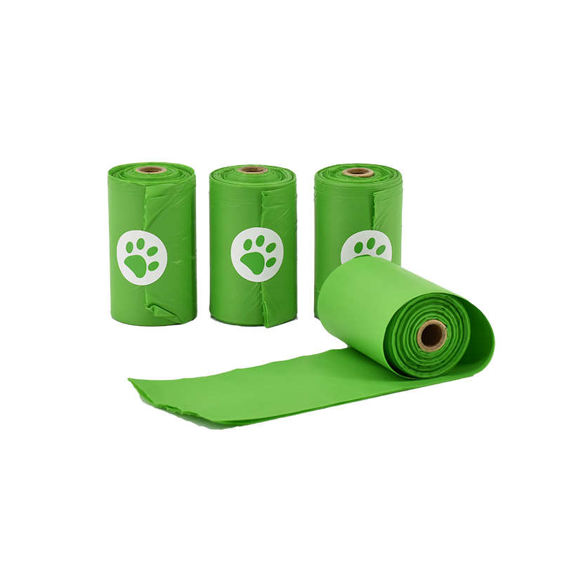 Biodegradable Cornstarch pet dog waste poop bags