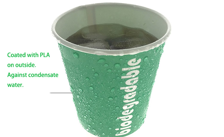 Paper cup store coating
